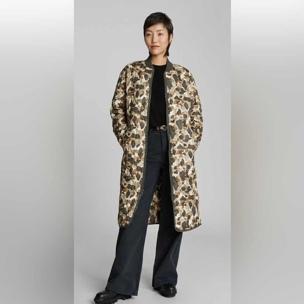NWT Everlane Renew Long Liner Coat